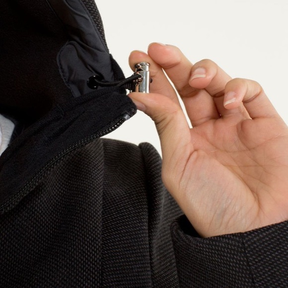 Lululemon city softshell tweed black 6 - Picture 13 of 16